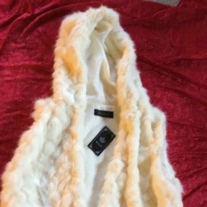 White Rabbit sleeveless coat